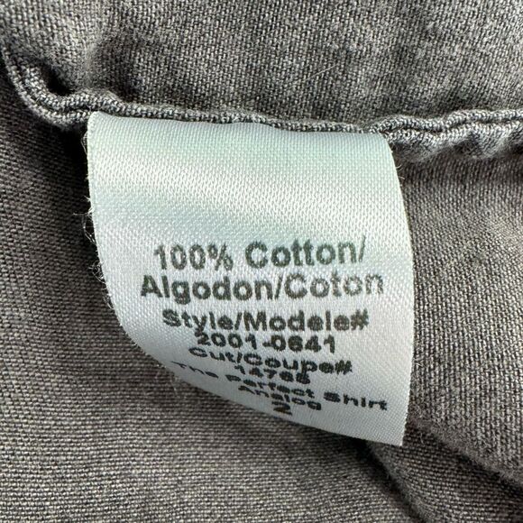 Current Elliot button up 100% Cotton shirt grey - Picture 7 of 7